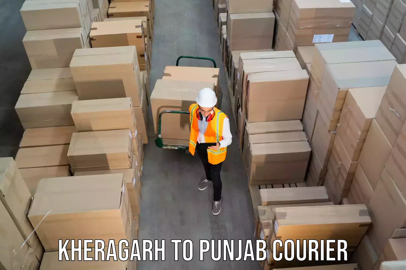 Flexible parcel services Kheragarh to Gurdaspur