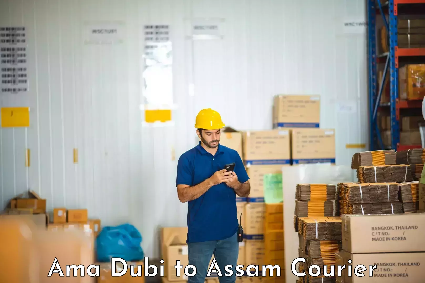 Safe moving services in Ama Dubi to Digboi