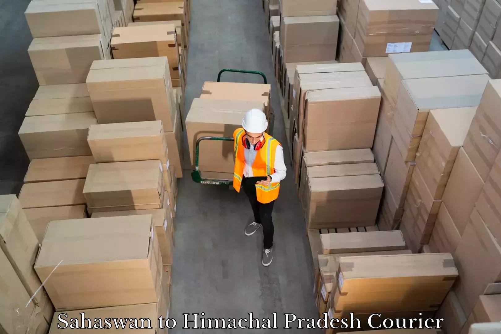 Baggage shipping experts Sahaswan to Himachal Pradesh