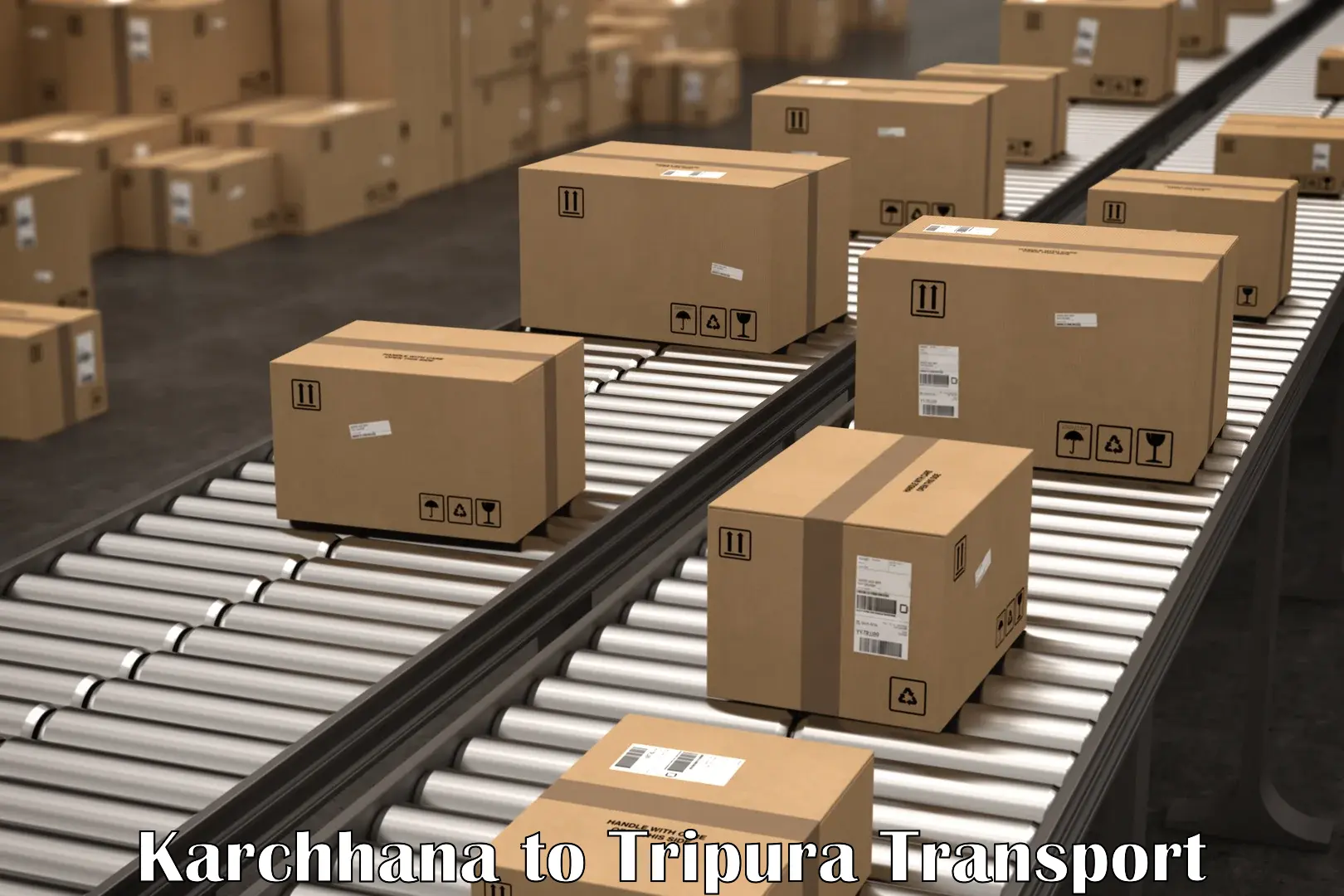 Shipping services Karchhana to Teliamura