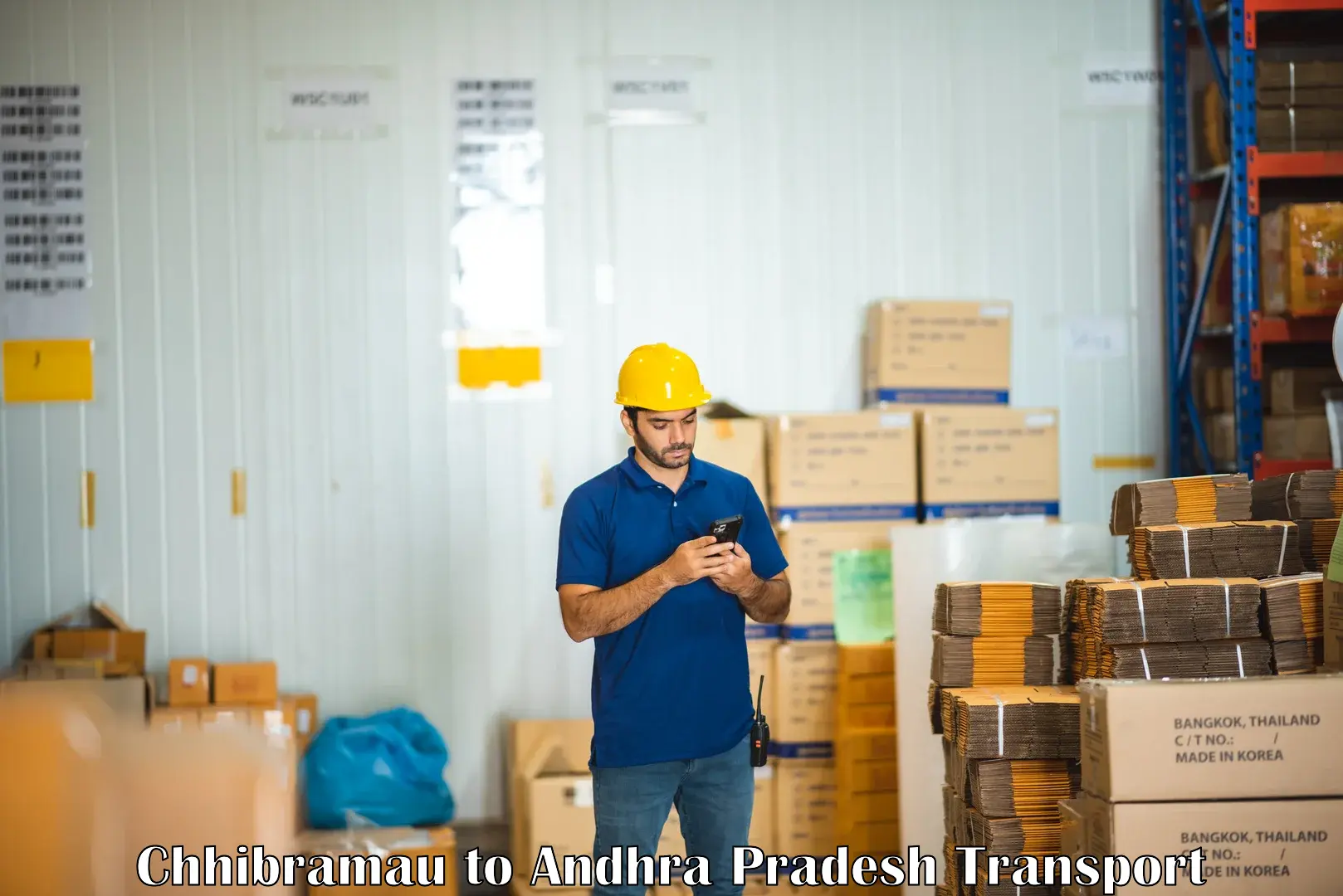 Interstate goods transport Chhibramau to IIT Tirupati