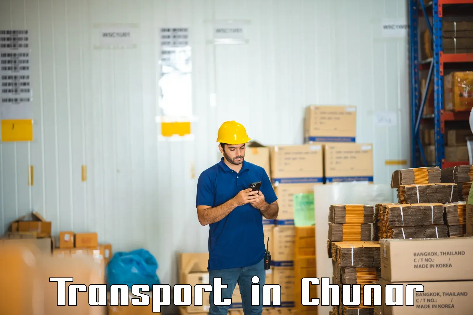 Nationwide transport services in Chunar