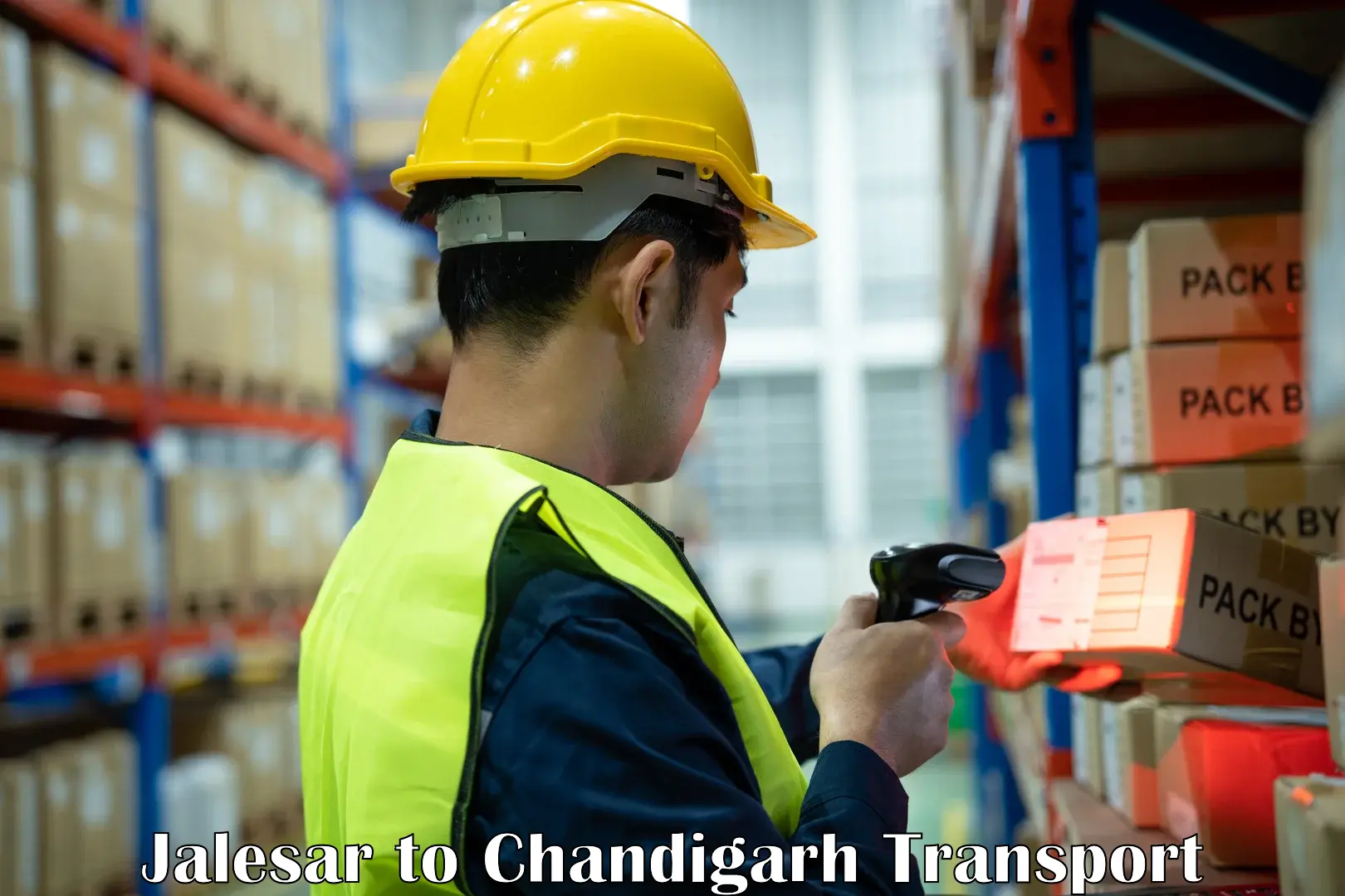 Transportation solution services Jalesar to Chandigarh