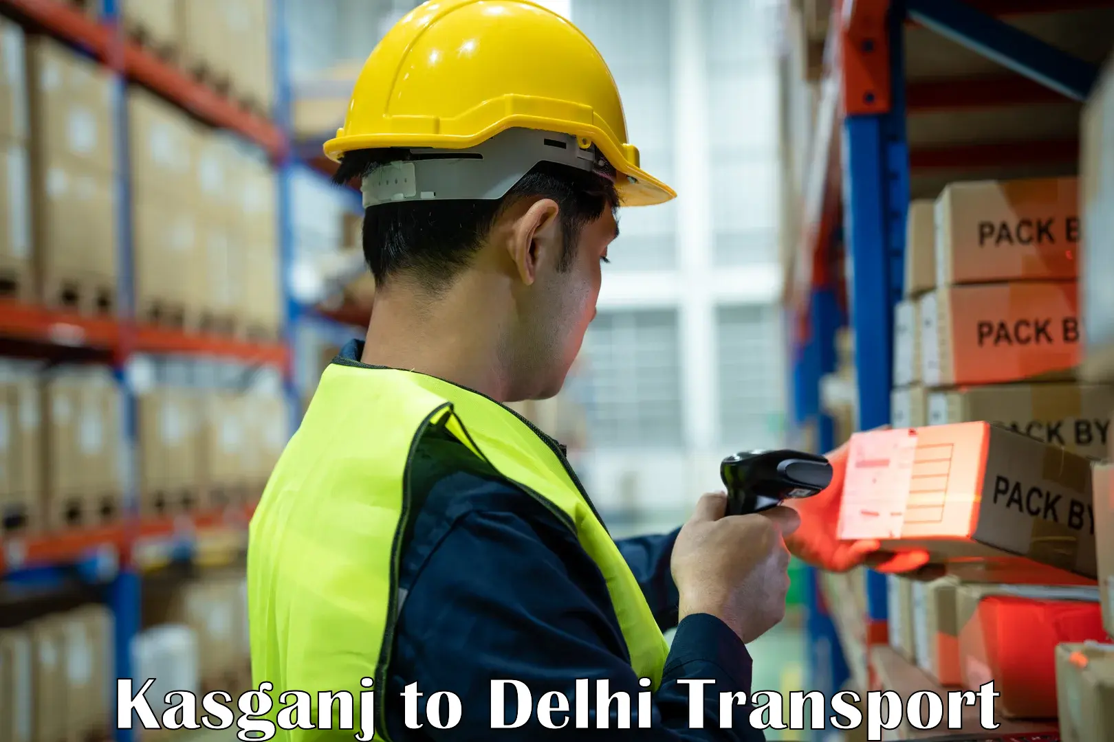 Part load transport service in India Kasganj to Burari