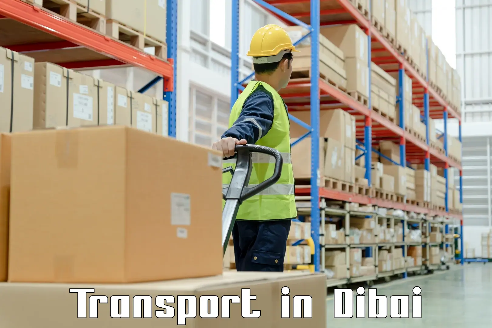 Cargo transportation services in Dibai